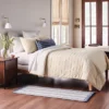 King Stitch Stripe Comforter Tan - Hearth & Hand™ With Magnolia