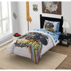 Monster Truck Kids Printed Bedding Set Includes Sheet Set By Sweet Home Collection -Bedding Discount Store GUEST 951b7d17 0654 4141 aef6 45b5f64cde29