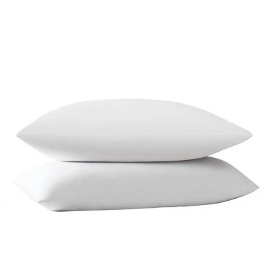 Truly Soft Standard Green Solid Pillowcase Pair White 1 Truly Soft Standard Green Solid Pillowcase Pair White