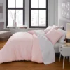 Full/Queen Penelope Duvet Cover Set Pink - City Scene