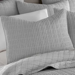 Mills Waffle Quilt And Pillow Sham Set - Levtex Home 9 Mills Waffle Quilt And Pillow Sham Set - Levtex Home -Bedding Discount Store GUEST 97400199 759d 40b8 adbf 5e92a593cb44