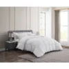 Sleep Climate Full/Queen 233 Thread Count Feather And Down Blend Comforter: Year Round Warmth, Dry Clean Only, Cotton & Polyester Shell