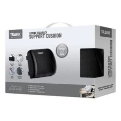 TRAKK Lumbar Head Back Support Pillow - Back & Joint Pain Relief