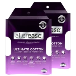 AllerEase 2pk Ultimate Pillow Protector -Bedding Discount Store GUEST 9990790b 8cd2 4da9 a0c6 6dd5671f2458