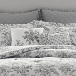 Annalise Reversible Comforter Set - Laura Ashley -Bedding Discount Store GUEST 9a5ab6da 5150 409a ba63 bb72ff829f18