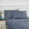 Southshore Fine Living 100% Long Staple Cotton 300 Thread-Count Sateen Extra-Deep Pocket Sheet Set