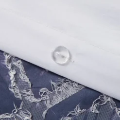 Camille Ombre Clipped Jacquard Duvet Cover & Sham Set Navy -Bedding Discount Store GUEST 9c2c124c 5877 4f27 8ef4 7a7e6c8990b4