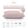 Firm Density Side/Back Sleeper, Down Alternative Pillow With MicronOne Technology, And Removable Pillow Protector
