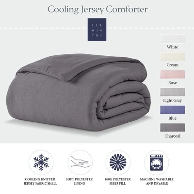 Cooling Jersey Down-Alternative Comforter 1 Cooling Jersey Down-Alternative Comforter