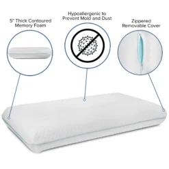 Flash Furniture Capri Comfortable Sleep Memory Foam Gel Queen Pillow 11 Flash Furniture Capri Comfortable Sleep Memory Foam Gel Queen Pillow -Bedding Discount Store GUEST 9fb50f46 c369 48fa a23f 018d4076aa69