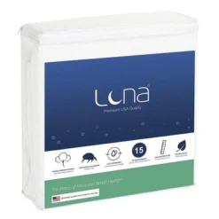 Luna Waterproof Mattress Protector - Mattress Cover With Breathable Cotton Terry Surface - Noiseless - Home Essentials -Bedding Discount Store GUEST a18ecf88 30a6 4055 b086 700b52165f40