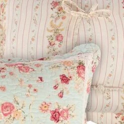 Greenland Home Antique Rose Floral Pinstripe With Dainty Scrolling Embellishments Sham Standard Blue 7 Greenland Home Antique Rose Floral Pinstripe With Dainty Scrolling Embellishments Sham Standard Blue -Bedding Discount Store GUEST a24b3bd5 3dd4 4d7d 89f4 16b4ecf24a49