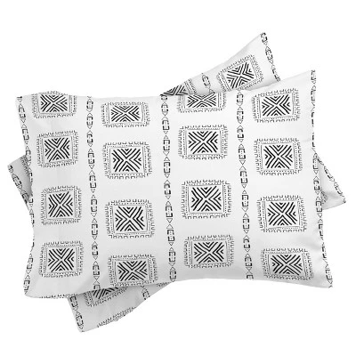Deny Designs Schatzi Brown Mudcloth Comforter Set Black/White 2 Deny Designs Schatzi Brown Mudcloth Comforter Set Black/White - Image 2