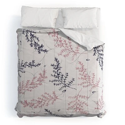 Floral Rosebud Studio Comfort Comforter Set - Deny Designs 5 Floral Rosebud Studio Comfort Comforter Set - Deny Designs - Image 5