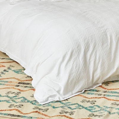 Carol & Frank Keller White Queen Duvet Cover 2 Carol & Frank Keller White Queen Duvet Cover - Image 2