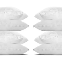 The Grand Zippered Poly/Cotton Pillow Protector Set Of 8 White -Bedding Discount Store GUEST a7ab7b9b a738 45f0 baea d0d05ab466dd