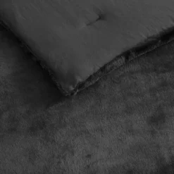 Kenneth Cole Faux Fur 3-Pc Duvet Set