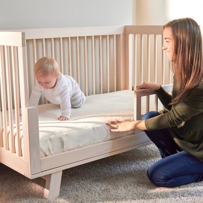 Naturepedic Organic Cotton Mattress Protector For Crib 5 Naturepedic Organic Cotton Mattress Protector For Crib - Image 5