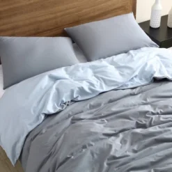 Kenneth Cole New York Miro Solid Duvet Cover Set