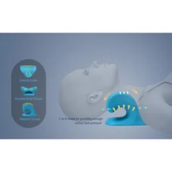 Maison Neck And Shoulder Cervical Traction Relaxer Device, Comfortable Therapy Pillow, Posture Corrector, And Cervical Spine Alignment -Bedding Discount Store GUEST a9ba7746 8dc2 4918 8639 ca25bed825da