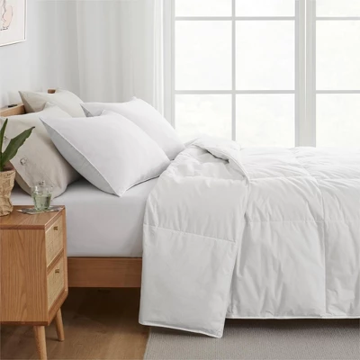 Peace Nest White Goose Down Feather Fiber Comforter Duvet Insert 1 Peace Nest White Goose Down Feather Fiber Comforter Duvet Insert