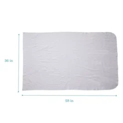 ECR4Kids Blanket, Rest Time Accessories, White, 12-Pack