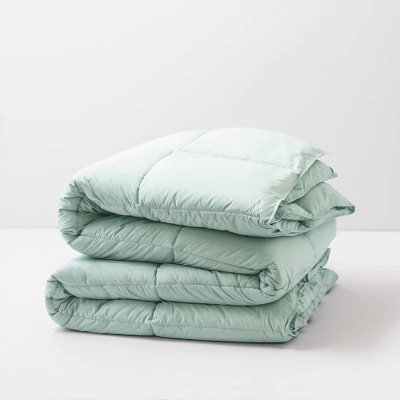 Twin Soft Touch Down Alternative Comforter Seafoam - Allied Home 1 Twin Soft Touch Down Alternative Comforter Seafoam - Allied Home