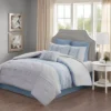 8pc Casey Embroidered Comforter Set - 510 Design