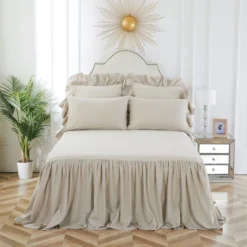 C&F Home Ruffled Euro Sham Natural 6 C&F Home Ruffled Euro Sham Natural -Bedding Discount Store GUEST ab2cbc05 53e7 40d6 912a 5d9fe10f0b74