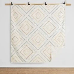 Blue Loom 3pc Phoenix Quilt Set Gray/Off White