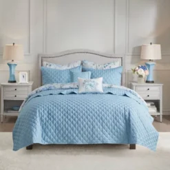Elian Comforter And Coverlet Set Blue 23 Elian Comforter And Coverlet Set Blue -Bedding Discount Store GUEST ad24cc96 dbef 467a ba38 c261329fbedd