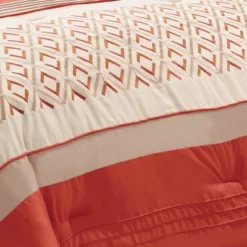 8pc Janna Comforter Set Orange - Riverbrook Home -Bedding Discount Store GUEST af8367d6 db23 456c a1cf 0770b10c30de