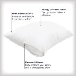 AllerEase 2pk Ultimate Pillow Protector -Bedding Discount Store GUEST b1455aed 3104 4dae 9bc5 d117995cd6b1