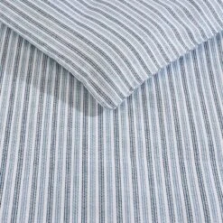 Eddie Bauer Ticking Stripe Duvet Set Navy Blue -Bedding Discount Store GUEST b1effe26 b586 4db5 9c02 4dd8a3234363
