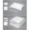 Depera Home Queen Down Alternative Microfiber Comforter White