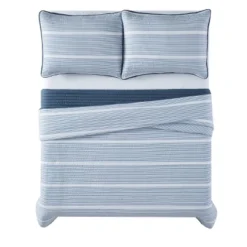 Niari Yarn Dye Stripe Quilt Set - Brooklyn Loom -Bedding Discount Store GUEST b3ddf77c c743 4490 8176 212586b4b37a