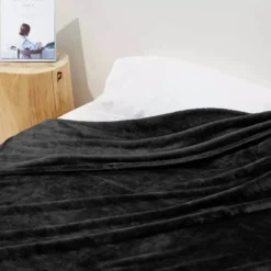 Home Mart Goods Queen Size Black Extra Soft Cozy Microfiber Throw Picnic Sofa Bed Blanket -Bedding Discount Store GUEST b5cf91d3 5c1f 4184 97bf 24450d0baeb5