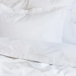 EY Essentials Hemstitch White King Sham