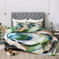Laura Fedorowicz Greenery Comforter Set - Deny Designs -Bedding Discount Store GUEST b6368e43 d9ea 426c b4ce 4cf6a0a957a8