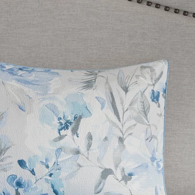 Elian Comforter And Coverlet Set Blue 9 Elian Comforter And Coverlet Set Blue - Image 9