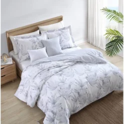 5pc Full/Queen Kayo Comforter & Sham Bonus Set Gray - Tommy Bahama -Bedding Discount Store GUEST bb05ea93 96e2 40aa 95dd b155f89afe26