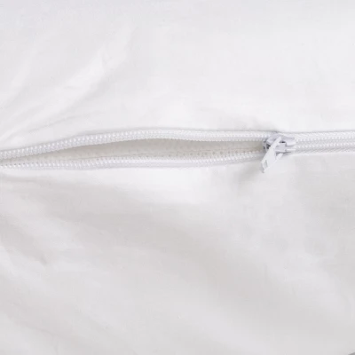 Hastings Home U-Shaped Full-Body Support Pregnancy Pillow With Zippered Cover - White, 60" X 38" 7 Hastings Home U-Shaped Full-Body Support Pregnancy Pillow With Zippered Cover - White, 60" X 38" - Image 7