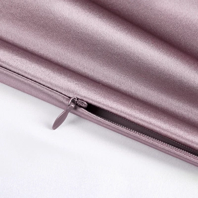 PiccoCasa Silk Pillowcase With Zipper For Hair And Skin Pillowcases 1 Pc 4 PiccoCasa Silk Pillowcase With Zipper For Hair And Skin Pillowcases 1 Pc - Image 4