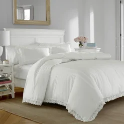 Annabella Comforter Set White - Laura Ashley -Bedding Discount Store GUEST bfd25971 ccc4 400c 8a73 06d3d8198498