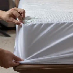 Cheer Collection Rayon From Bamboo Waterproof Mattress Protector -Bedding Discount Store GUEST c1a31834 c08d 4390 99e9 94f24ebdce77