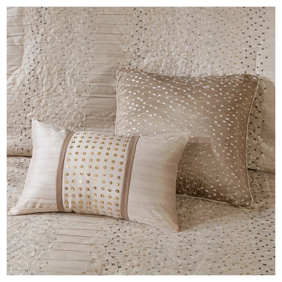 Lillian Embroidered Comforter Set 8pc 6 Lillian Embroidered Comforter Set 8pc - Image 6