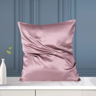 PiccoCasa Silk Pillowcase With Zipper For Hair And Skin Pillowcases 1 Pc 3 PiccoCasa Silk Pillowcase With Zipper For Hair And Skin Pillowcases 1 Pc - Image 3