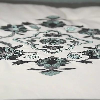 7pc Alex Comforter Set Blue & Gray - Riverbrook Home 6 7pc Alex Comforter Set Blue & Gray - Riverbrook Home - Image 6