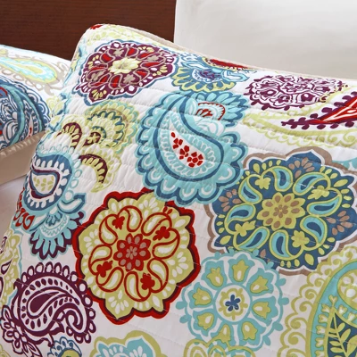Tula Quilted Coverlet Set 4 Tula Quilted Coverlet Set - Image 4