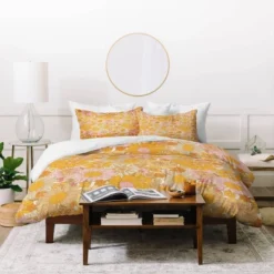 Deny Designs Iveta Abolina Retro Florals Duvet Cover Bedding Set Orange -Bedding Discount Store GUEST c6b3ef3b 10d4 49be 9c3c 1faeb061013e